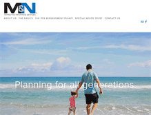 Tablet Screenshot of mnplanning.com